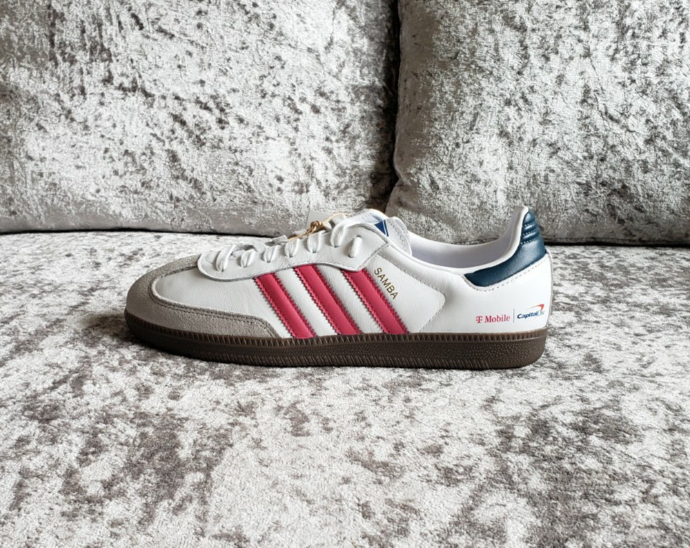 Adidas Samba OG Mens Sneakers T Mobile Capital One Multi Color Size 8.5